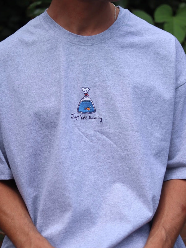 Just Keep Swimming (Organic Hemp T Shirt)