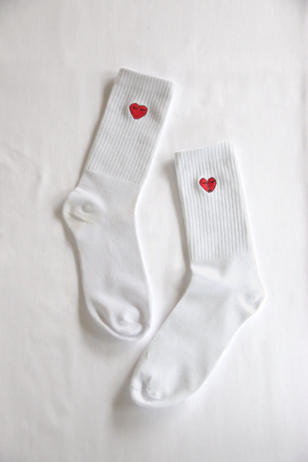 Love / Hate Socks - Bone (Hemp)