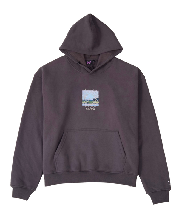 Barbed Ballet Hood - Charcoal (Hemp)