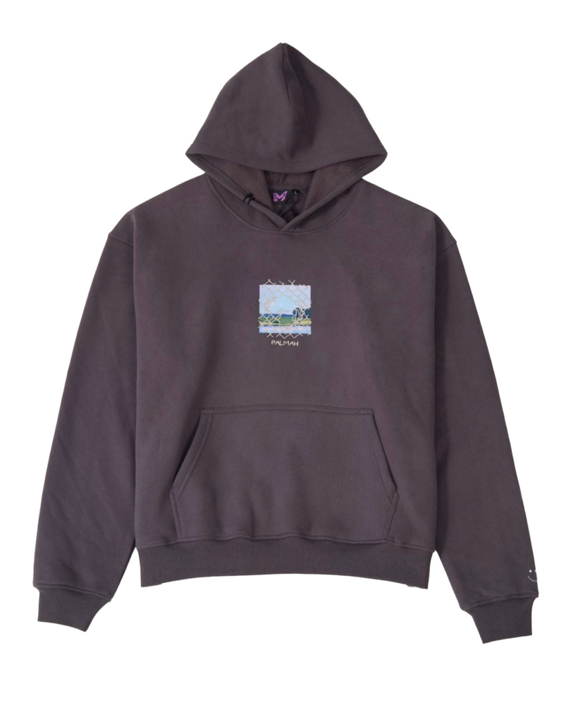 Barbed Ballet Hood - Charcoal (Hemp)