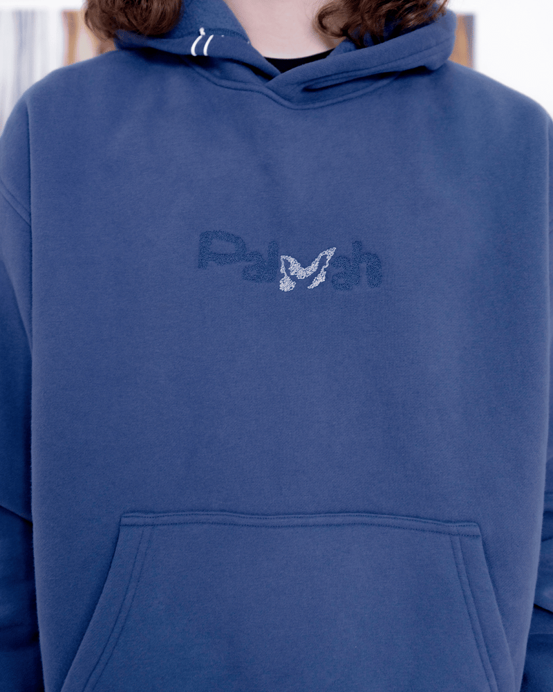 Butterfly Stitch Hood - Petrol (Hemp)