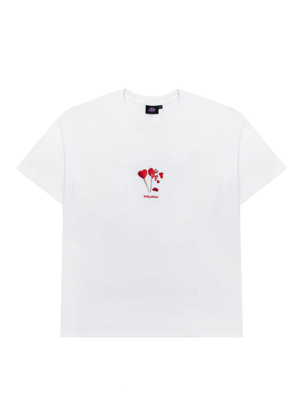 Brittle Hearts - White (Hemp T Shirt)
