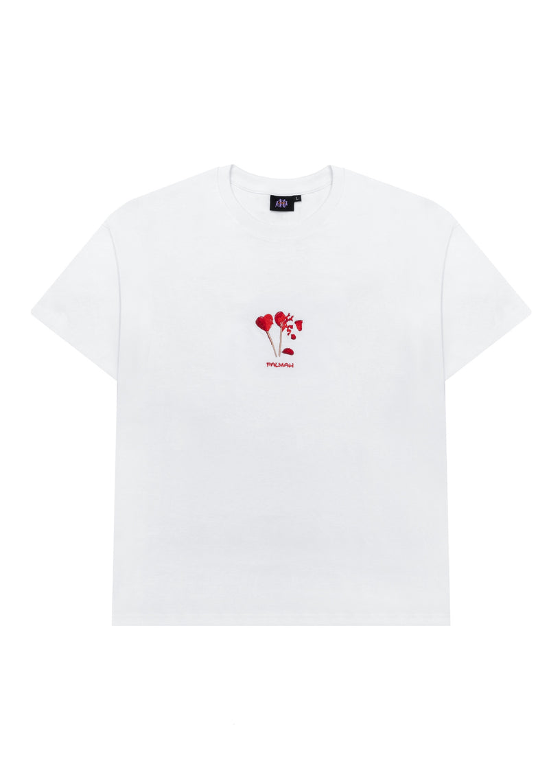 Brittle Hearts - White (Hemp T Shirt)