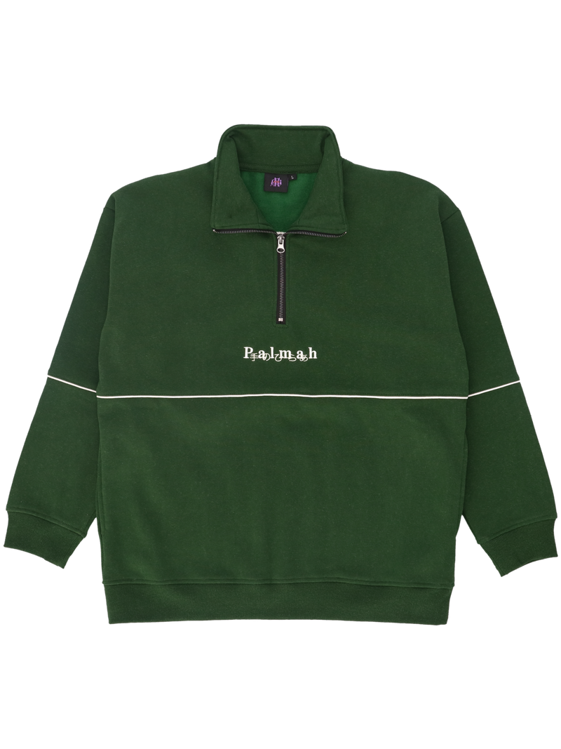 Quarter Zip - Pine Green (Hemp)