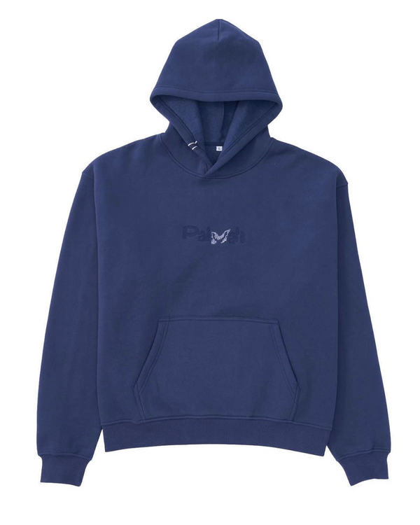 Butterfly Stitch Hood - Petrol (Hemp)