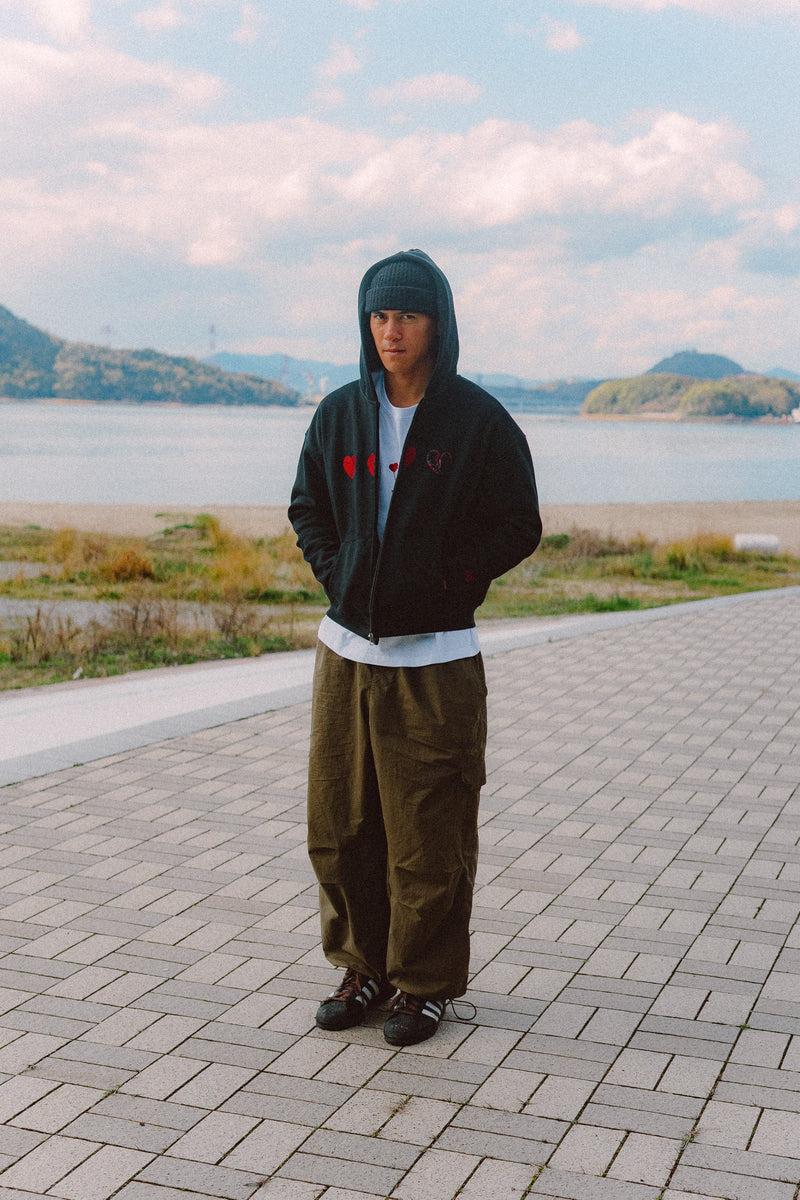 Between Beats - Heavyweight Full Zip (Hemp)