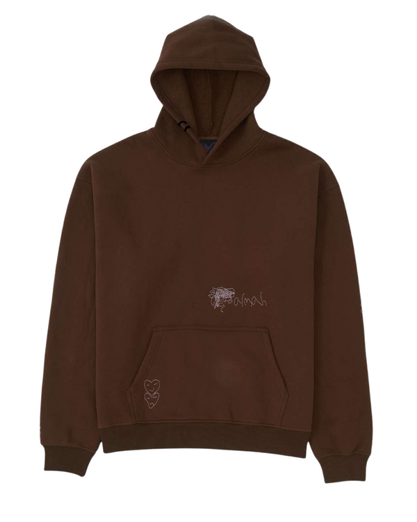 Nobody Exists On Purpose Hood - Chocolate (Hemp)