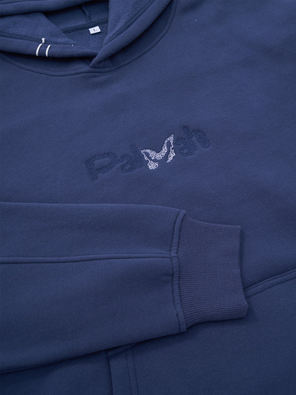 Butterfly Stitch Hood - Petrol (Hemp)