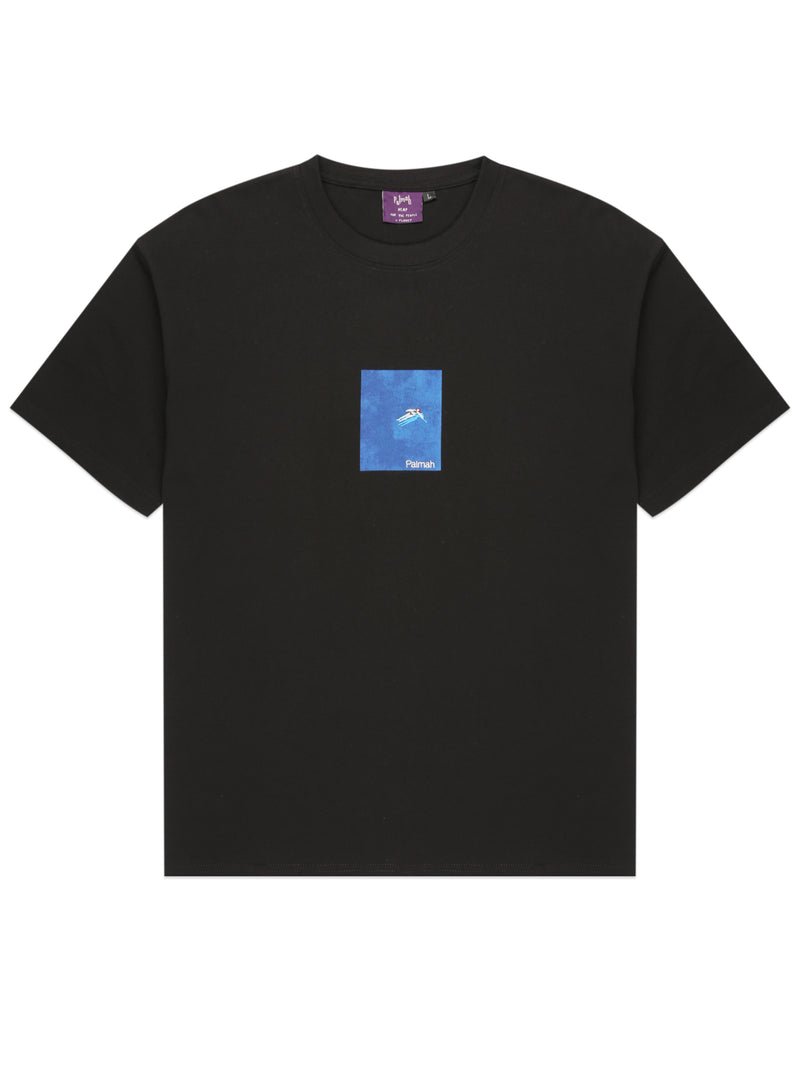 Floating - Black (Organic Hemp T Shirt)