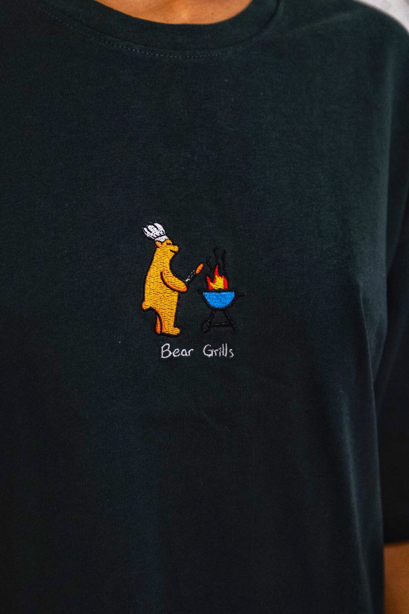 Bear Grills - Dark Pine (Organic Hemp T Shirt)