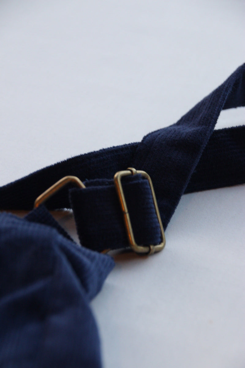 Recycled Cord Bag - Midnight Blue
