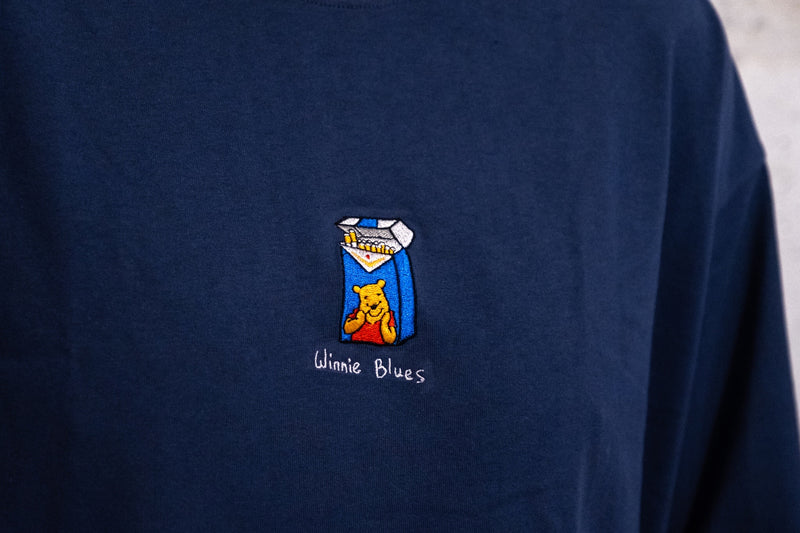 Winnie Blues - Petrol Blue (Organic Hemp T Shirt)